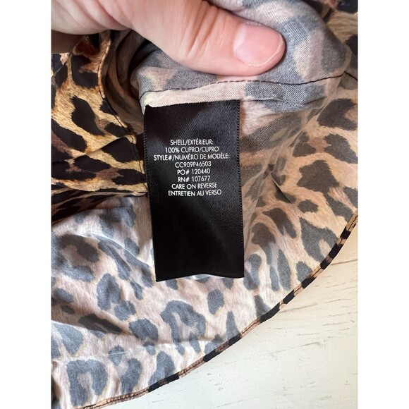 ALICE + OLIVIA Jude Tunic Leopard Short Sleeve Mini Shirtdress Small $395‎ - Picture 4 of 5